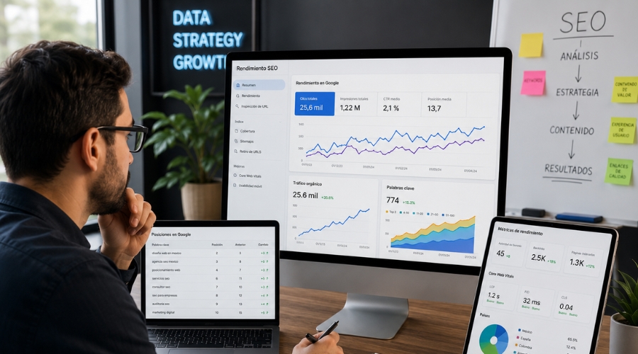 Posicionamiento Web SEO en México para aumentar la visibilidad en Google