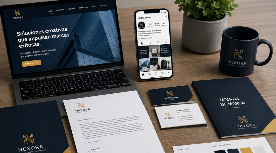 Branding para Empresas con desarrollo de identidad visual profesional